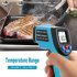 ZOTEK GM550 Digital Infrared Thermometer   Measuring Range  50 to 550  C    58 to 1022  F     LCD Display   Blue