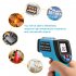 ZOTEK GM550 Digital Infrared Thermometer   Measuring Range  50 to 550  C    58 to 1022  F     LCD Display   Blue