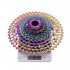 ZTTO 11 Speed 11 46T SLR 2 Bicycle Rainbow Cassette HG system 11s Ultralight Colorful  Bicycle Flywheel 11S 46T