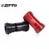ZTTO BB30sh BB30 Mean Axle Screw   in Shaft Bicycle Fit Bottom Brackets Axle For MTB Road Bike Parts Exchange to Shimano GXP Crankset black