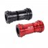 ZTTO BB30sh BB30 Mean Axle Screw   in Shaft Bicycle Fit Bottom Brackets Axle For MTB Road Bike Parts Exchange to Shimano GXP Crankset red