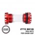 ZTTO Bearing BB109 MTB Road Bike External Bearing Bottom Brackets for Parts 24mm BB 22mm GXP Crankset black