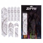ZTTO Bicycle Frame Protector Stickers 3D Scratch-Resistant Waterproof Sticker Gear