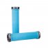 ZTTO Bicycle Handle Grip Straight Handle Cover Soft Comfortable Antiskid Bike Handle Cover Plug blue