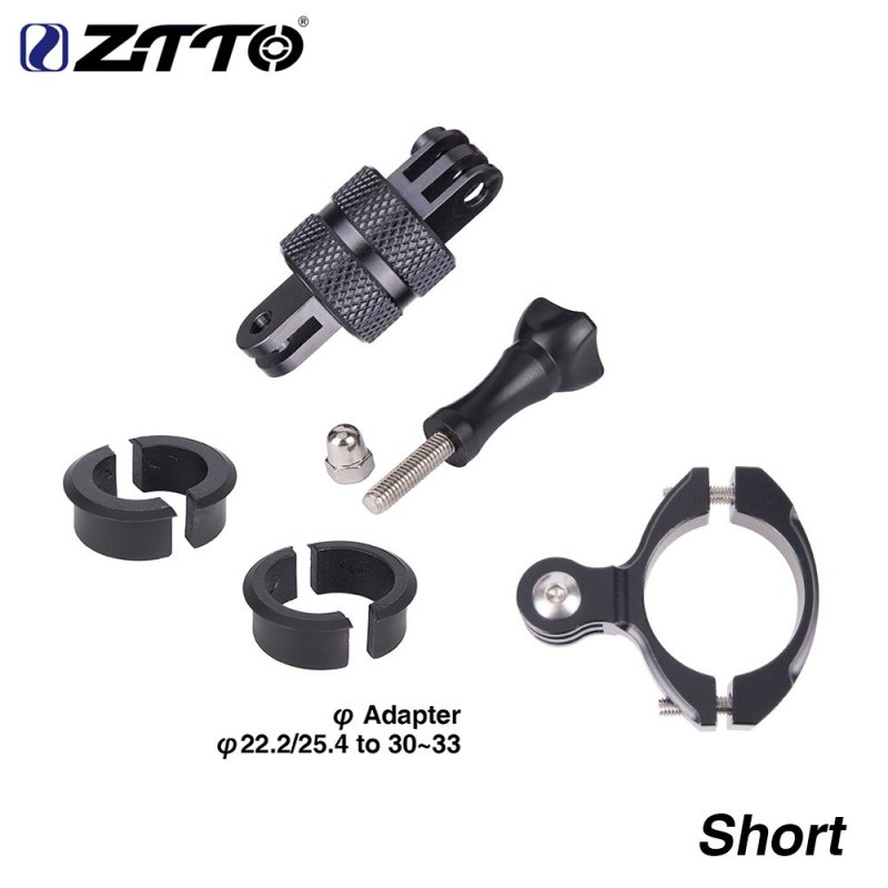ZTTO Bicycle Handlebar Rotatable Camera Bracket Adapter Bracket Bicycle Accessories  Short