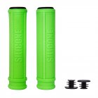 ZTTO/ Bicycle Handlebar Cover Pattern Non-slip Color Silicone Handle Sets Mountain Road Bike Comfortable Handlebar Cover green