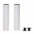 ZTTO  Bicycle Handlebar Cover Pattern Non slip Color Silicone Handle Sets Mountain Road Bike Comfortable Handlebar Cover white