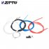 ZTTO  Bicycle Line Pipe Colorful Tube Suit Bicycle Mountain Bike Brake Line Tube Variable Speed Line Tube with Caps blue