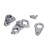 ZTTO CNC Tail Hook for Trance Reign Xtc Slr Adv Shaft 142 12 Silver