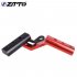 ZTTO Ebike Motorcycle Rearview Mirror Mount Multiple Function Extender Bracket Holder Clamp Bar Phone Holder Levers Accessories black