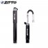ZTTO High Pressure Mini Portable Handle Bicycle Pump Presta Valve Bike Tire Ball Inflator Air Pump With Gauge With barometer pump Free size