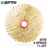 ZTTO MTB 9s 11 40T Cassette GOLD 11 40T Mountain Bike Bicycle Freewheel Golden Wide Ratio Bicycle Parts   9s 11 40t