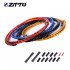 ZTTO MTB Floding Road Bike Bicycle CNC Bamboo Brake Line Cover Elite Aluminum Alloy Links Mountain Shift Cable Hose 1 8m Tube Blue