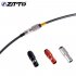 ZTTO MTB Road Bike 4mm Microshift Brake Cable Gear Shifter Connector Line Regulator Adjust Housing Cap Bicycle Adjustment Screw Bolts Titanium One size