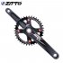 ZTTO Mountain Bike Bicycle Left Right Crank Chain Wheel Axis ZTTO crank set  36T disc