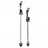 ZTTO Mountain Bike Free Hub Quick Release Lever Bicycle Aluminium Handle Steel Core Rod Riding Accessories Tools  black