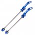 ZTTO Mountain Bike Free Hub Quick Release Lever Bicycle Aluminium Handle Steel Core Rod Riding Accessories Tools  blue