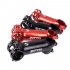 ZTTO Mountain Bike Road Bike Riser Handle Vertical Angle Large Angle Plus Or Minus 17 Degree Angle Handle Faucet 100MM red
