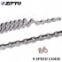 ZTTO Single Speed Bike Chains Mountain Cycling Bicycle Chain for City Bicycle Parts Silver