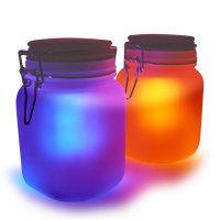 Moon Jar - Solar Power LED Mood Light
