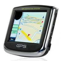 Ultra-Portable GPS Navigator - 3.5 Inch Touchscreen Mini GPS with Media Player
