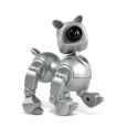 Posable Dog Web Cam - Computer Video Camera (Silver)