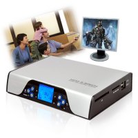 SATA Multimedia Player and HDD Enclosure (Up to 1080I)