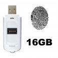 USB Fingerprint Security Lock Flash Disk (16GB)