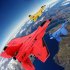 ZY 530 Remote Control Airplane With Light 2 4G EPP Foam Aircraft Fixed Wing RC Glider Blue