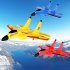 ZY 530 Remote Control Airplane With Light 2 4G EPP Foam Aircraft Fixed Wing RC Glider Blue