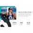 Zeblaze Crystal 2 Smartwatch IP67 Waterproof Heart Rate Monitor Color Display Smart Watch for Android IOS   Red