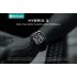 Zeblaze Hybrid 2 Dual Smartwatch Heart Rate Blood Pressure Health Monitor 50M Waterproof Exercise Tracking Smart Watch Men black