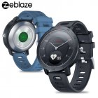 Zeblaze Hybrid Smartwatch Heart Rate Blood Pressure Monitor Smart Watch Exercise Tracking Sleep Tracking for Android iOS blue