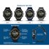 Zeblaze VIBE 4 HYBRID Hybrid Rugged Smartwatch 50M Waterproof 24h All Weather Monitoring Smart Watch   Silver