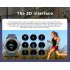 Zeblaze VIBE3 ECG Smart Watch Men Sport Waterproof Electrocardiogram Sleep Monitoring Fitness Tracker Red