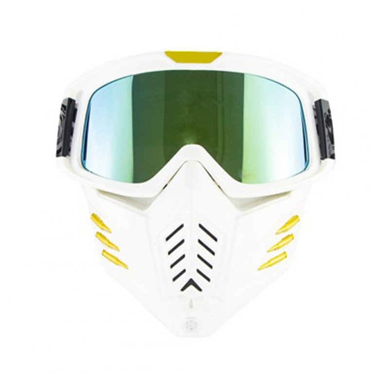 Motorcycle Mask Men Women Ski Snowboard Goggles Winter Off-road Riding Glasses 