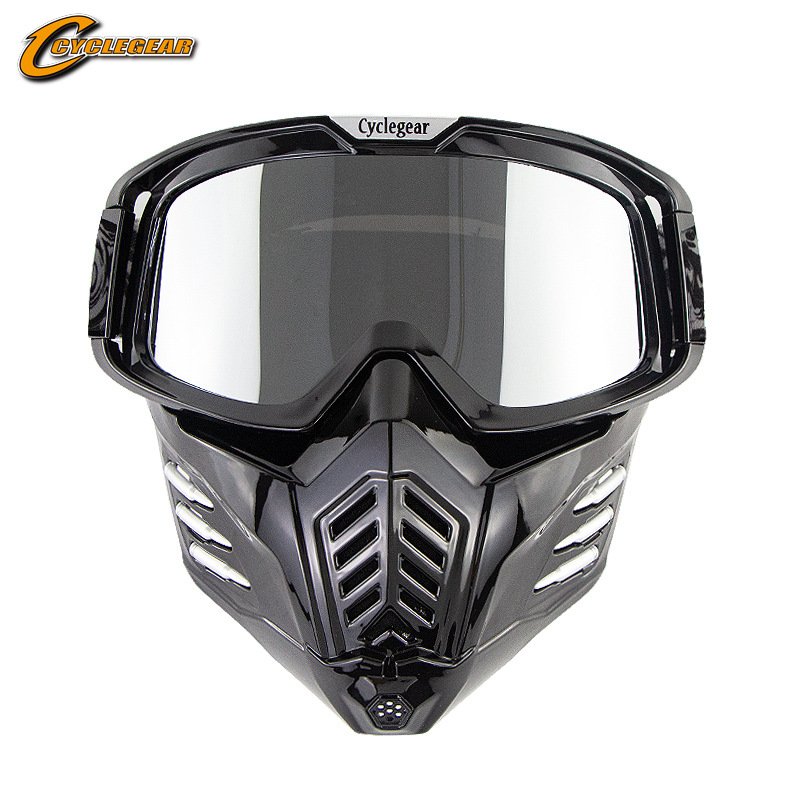 Motorcycle Mask Men Women Ski Snowboard Goggles Winter Off-road Riding Glasses 