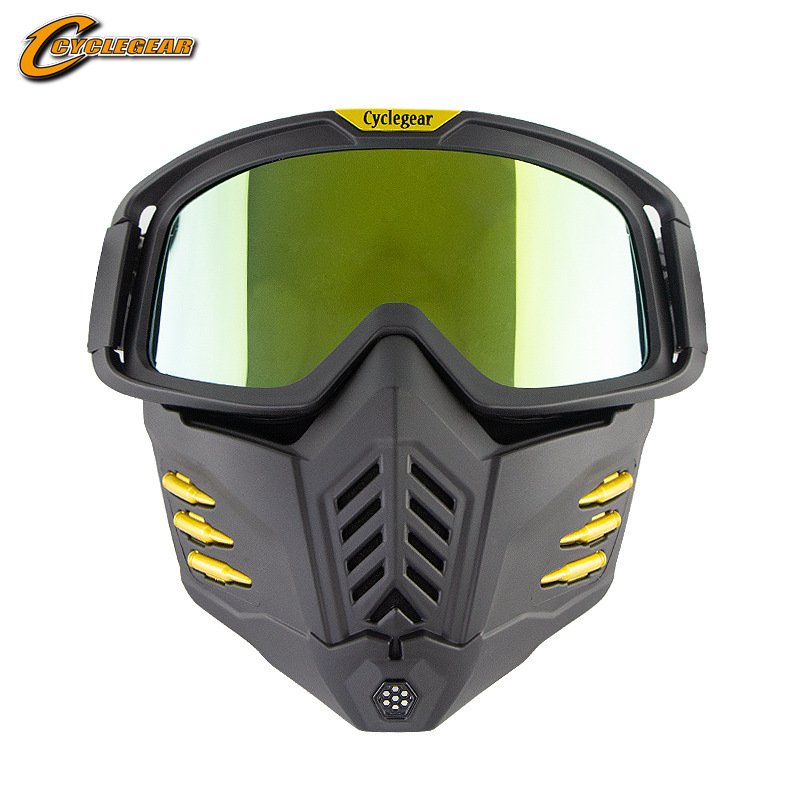 Motorcycle Mask Men Women Ski Snowboard Goggles Winter Off-road Riding Glasses 