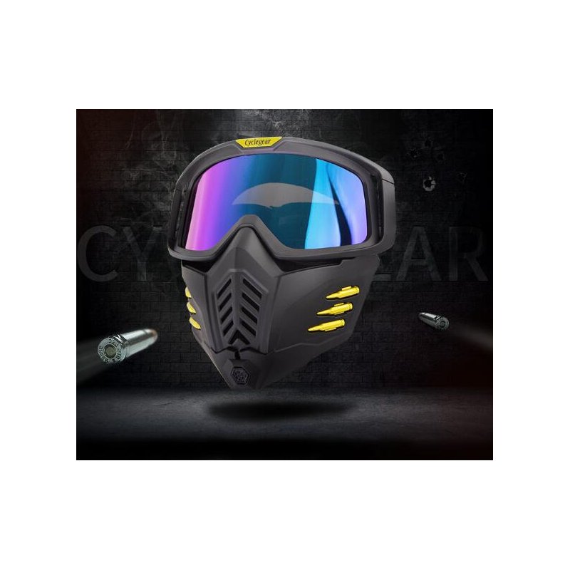 Motorcycle Mask Men Women Ski Snowboard Goggles Winter Off-road Riding Glasses 