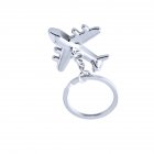 Zinc Alloy Airlines Model Metal Keychain Model Key Chain Aircrafe Silver