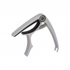 Zinc Alloy Guitar Capo Multifunctional Tuning Clamp Musical Instrument Universal Capo Silver_IRIN RC-S7