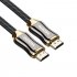 Zinc Alloy Head Gold plated Interface 2 0 4K Resolution HDMI HD Video Line