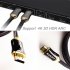 Zinc Alloy Head Gold plated Interface 2 0 4K Resolution HDMI HD Video Line