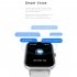 Zl54c Smart Watch 63ewe Bluetooth Call Heart Rate Blood Pressure Monitor Bracelet Black