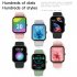 Zl54c Smart Watch 63ewe Bluetooth Call Heart Rate Blood Pressure Monitor Bracelet Silver