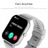 Zl54c Smart Watch 63ewe Bluetooth Call Heart Rate Blood Pressure Monitor Bracelet Green