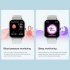 Zl54c Smart Watch 63ewe Bluetooth Call Heart Rate Blood Pressure Monitor Bracelet Green