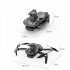 Zll Sg108max RC Drone 4k Camera Professional Obstacle Avoidance Quadcopter Gps Foldable Fpv Drone Black 3 Batteries