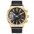 Oulm HP-3640 Men Quartz Watch - Gold