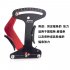Ztto Bicycle Spoke Tension Meter Wheel Spokes Checker Tension Meter Accurate Measurement Tool Black red